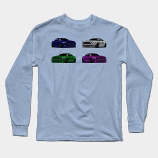 X4 Ford Mustang GT Long Sleeve T-Shirt